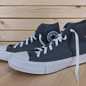Converse Chuck Taylor All Star II High Gray White Lunarlon Men’s Size 8 High Top
